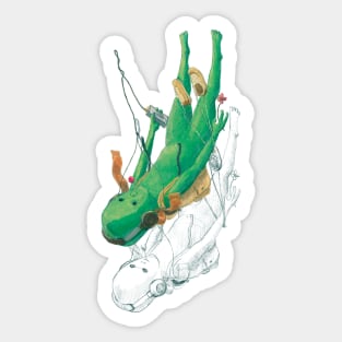 Alien: Cosmic Playlist (3rd Upload, Astral Projection, transparent) Sticker